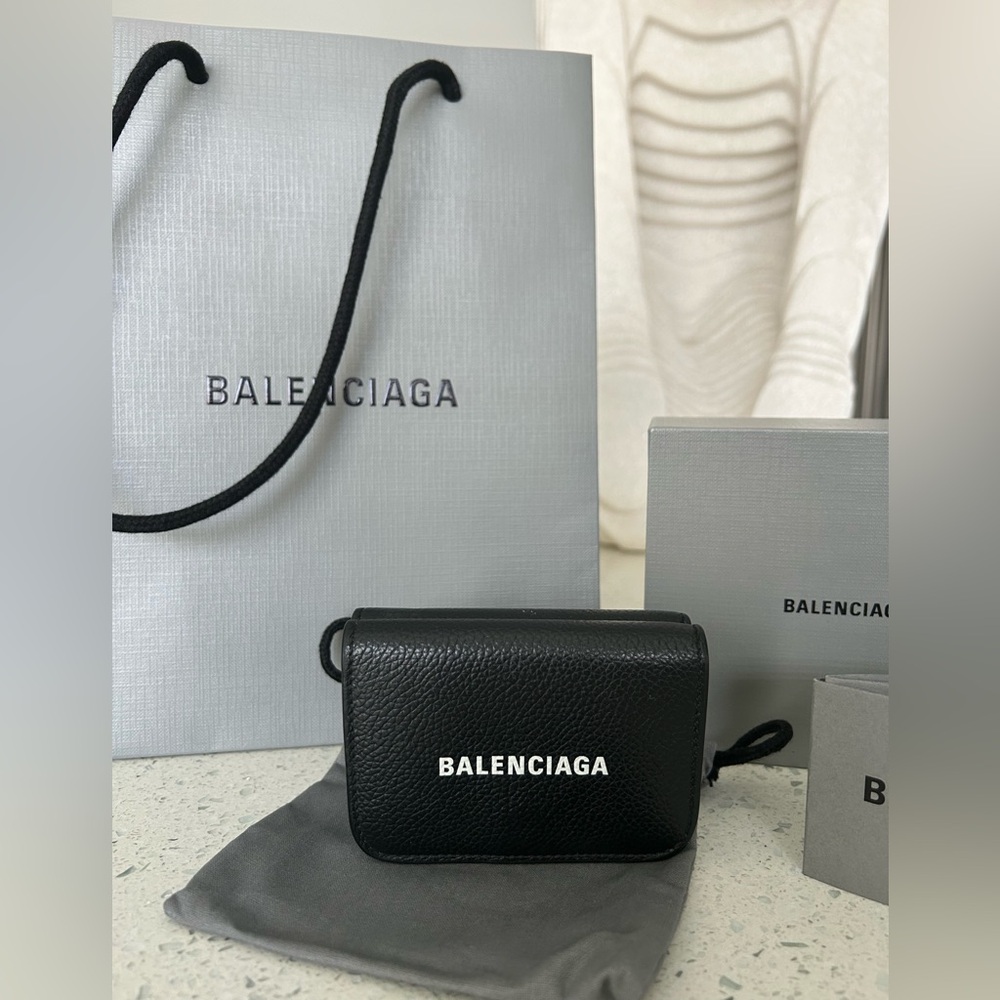 BALENCIAGA trifold wallet